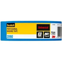 3M Kreppklebeband 2090, Blau, 36 mm x 50m, 0,120 mm