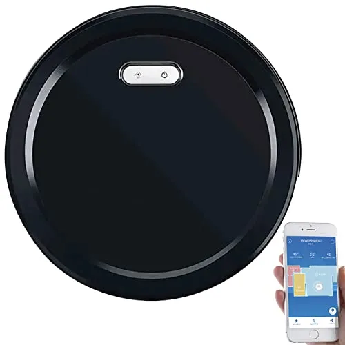 Sichler WLAN-Staubsauger-Roboter mit Trocken-Wischfunktion - Staubsauger mit HEPA-Filter, ideal für Tierhaar und ausgestattet mit einer praktischen App-Steuerung für mehr Komfort.