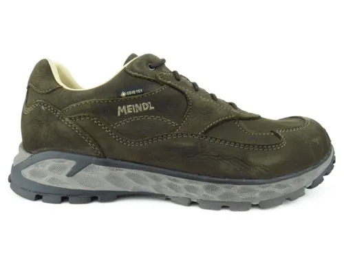 Meindl Herren Trondheim GTX Wanderhalbschuh - Komfort und Style in Braun - Wanderschuhe mit GORE-TEX für Wasserdichtigkeit, Comfort fit® für perfekten Sitz und PORON®-Shockabsorber für optimale Dämpfung. Ideal für Alltag und Outdoor-Aktivitäten.