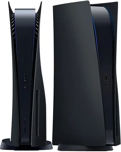 Joso Faceplate für PS5 Disc Edition, Anti-Scratch staubdichtes Gehäuse Ersatz, Cover Skin Fit für PS5 Konsole (CD-ROM), Platten für PS5 Zubehör, einfache Installation