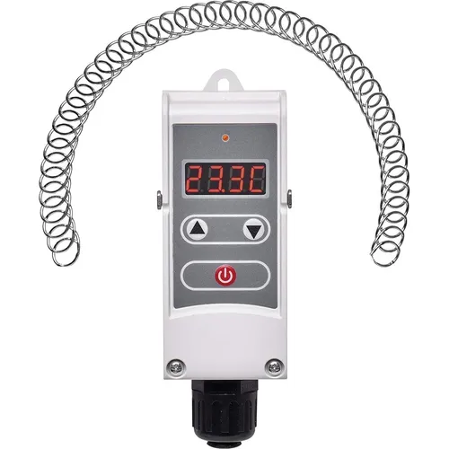 Emos Anlege-Thermostat P5683 - manuelles Thermostat für präzise Temperaturregelung, ideal für Heizungssteuerung