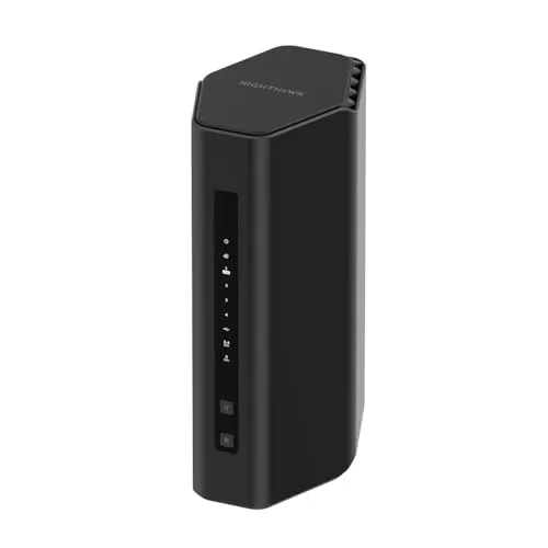 Netgear Nighthawk RS200 BE6500 - 6,5 GBit/s WiFi 7 Dual-Band Router, ultraschnelles WLAN mit DSL-Modem und vielseitigen Anschlussmöglichkeiten