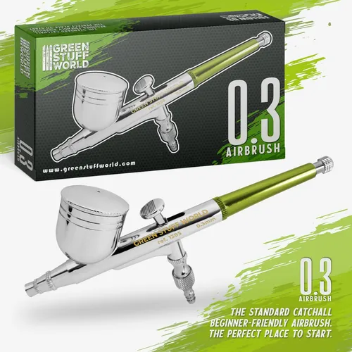 Double-Funktion GSW Spritzpistole 0.3mm, Airbrush, Farben Werkzeug Painting Tool