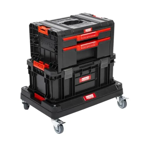 XL Werkzeugtrolley, Werkstattkoffer Set, Werkstattwagen Set aus