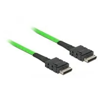Delock OCuLink - Internes SAS-Kabel 1 m - Interne/externe Anschlusskabel mit OCuLink (SFF-8611) Anschlüssen, ideal für schnelle Datenübertragung zwischen SAS-Geräten.