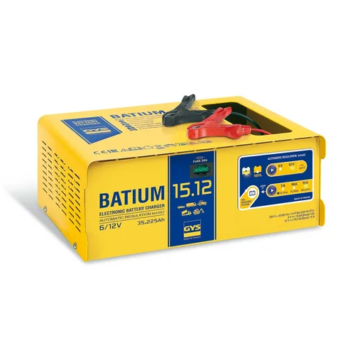 GYS Batium 15-12, automatisches Batterieladegerät 6/12V