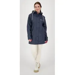 DEPROC Active Regenjacke Friesennerz NEW ELLESMERE - Große Größen in Blau - Funktionsjacke für Trekking und Wandern, wasserdicht und winddicht, auch in großen Größen erhältlich für optimalen Komfort.