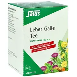 Leber Galle-Tee Kräutertee Nummer 1 8a Salus von Salus