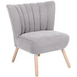 Max Winzer Alessandro Sessel – Silberner Velourstoff - Sessel in elegantem Silber, bezogen mit hochwertigem Velourstoff. Ideal für jeden Raum, bietet Komfort und Stil in einem kompakten Design.