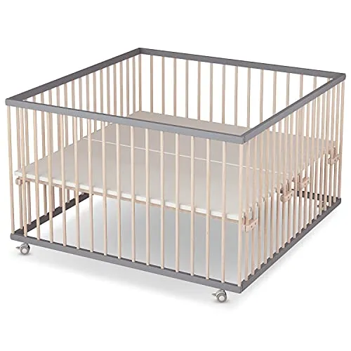 Sämann Laufstall Baby mit Matratze Cloud Air von Sämann