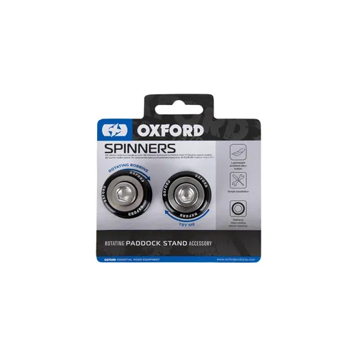 Oxford Prismabuchsen SPINNERS M8 x 1, drehbar und schwarz