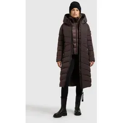 khujo Steppmantel FISKA 2IN1 (EINSATZ HERAUSNEHMBAR) in braun von khujo