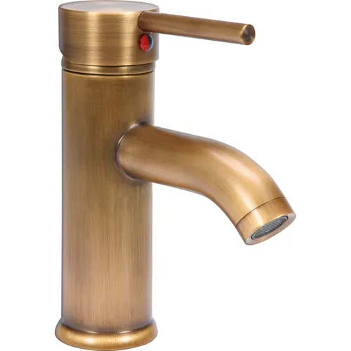 Waschtischarmatur RETRO BRONZE - Vintage Wasserhahn mit Keramikeinsatz - Elegante Waschtischarmatur im Retro-Stil, ausgestattet mit innovativem Keramikeinsatz für Langlebigkeit und einfache Montage. Ideal für moderne und klassische Badezimmer.