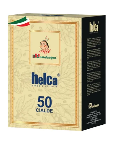 KAFFEE PASSALACQUA HELCA - GUSTO FORTE - Box 50 PADS ESE44 7.3g