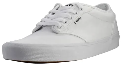 Vans Herren Atwood Sneaker, Canvas White White, 43 EU