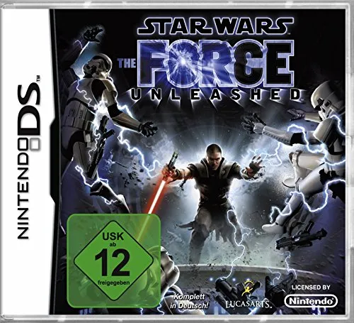 Star Wars - The Force Unleashed für Nintendo DS - Abenteuer-Spiel in deutscher Sprache, erlebe die Macht der Jedi und spannende Missionen im Star Wars Universum.