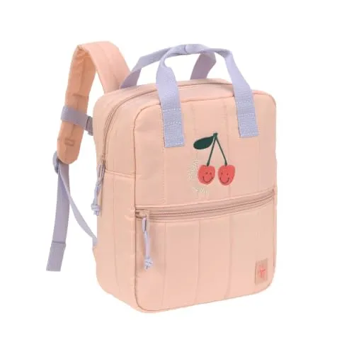 LÄSSIG Little Gang Mini Square Backpack Cherry Peach