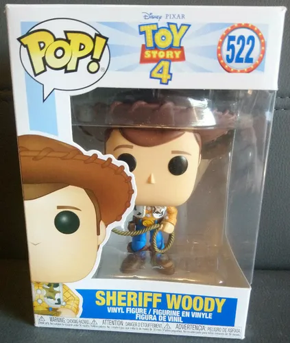Sheriff Woody Toy Story 4 Funko Pop 522 Vinyl Figure