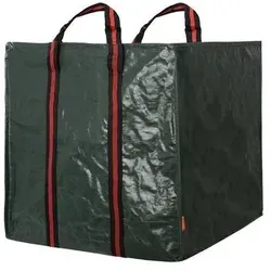 Gartensack Profi XXL 300l - Pflanzenzubehör mit 300 L Fassungsvermögen, ideal zum Aufbewahren, Tragen und Lagern von Gartenabfällen. Extra starke Tragegriffe und abwaschbares, robustes PP-Gewebe für vielseitige Nutzung.