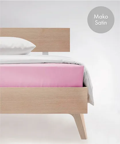 fleuresse Uni-Colours Spannbettlaken 90x200 cm, Hellrosa - Spannbetttuch aus 100% Baumwolle, atmungsaktiv und pflegeleicht, ideal für Matratzen bis 23 cm Höhe. Hochwertige Verarbeitung mit 2 Jahren Umtauschgarantie bei Defekten.