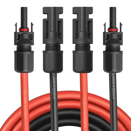 NAUC Solar Verlängerungskabel für Solarpanel