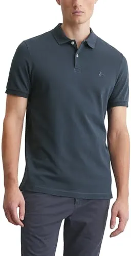 Marc O'Polo Herren B21249653190 Polohemd, 896, XS EU - Poloshirt für Herren aus 100% Bio-Baumwolle, mit Regular Fit für optimalen Tragekomfort – ideal für jede Gelegenheit, ob im Büro oder in der Freizeit.
