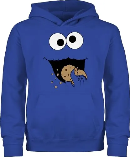 Shirtracer Kinder Hoodie Keks Monster