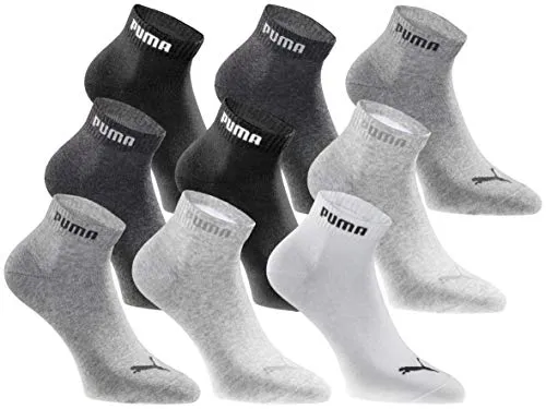 PUMA Quartersocken 18 Paar Pack Statement Edition von PUMA