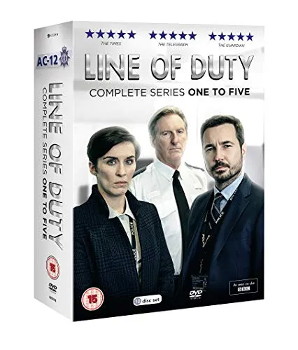 Line of Duty - Series 1-5 Box Set [DVD]