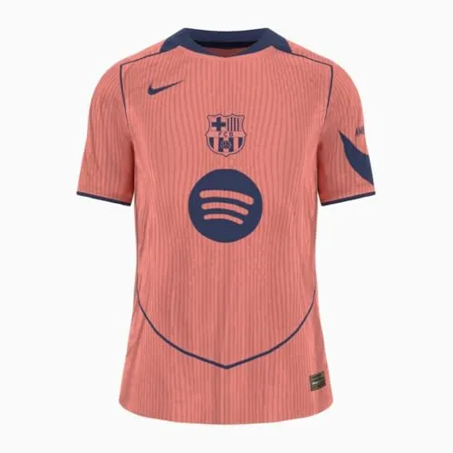 Nike FC Barcelona 25-26 3rd Teamtrikot Kinder - Größe 128/134 - Stylisches Fußballtrikot für Kinder im Ausweich-Design des FC Barcelona; bietet hohen Tragekomfort durch atmungsaktive Dri-FIT-Technologie; ideal für sportliche Aktivitäten und Fans.