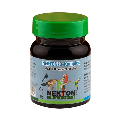 NEKTON B Komplex - Spezielles Vitamin B für alle Vogelarten - Pflege & Gesundheit, fördert das Wohlbefinden und die Vitalität Ihrer Vögel durch hochwertige B-Vitamine.