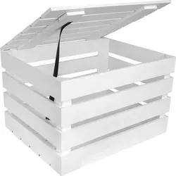 Creative Deco Aufbewahrungsbox Holztruhe