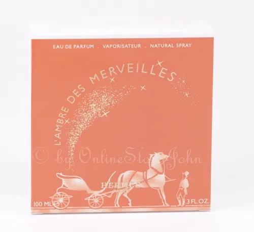 Hermes L'Ambre des Merveilles - 100ml EDP - Damendüfte, luxuriöser Duft mit warmen Ambernoten für einen sinnlichen Auftritt.