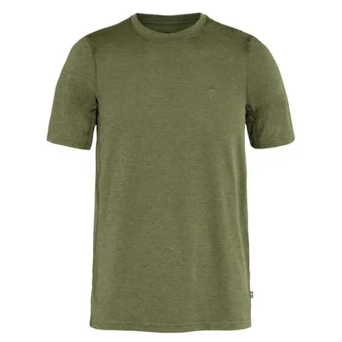 Fjällräven Herren Abisko Day Hike SS T-Shirt, Green, S