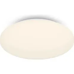 LED Deckenleuchte 6 cm 12 Watt IP44 Spritzwasserschutz 1250 Lumen weiß Briloner - Weiß