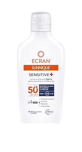 Sunnique Sensitive Milk SPF50+ 200ML - Alcohol Free & Waterproof