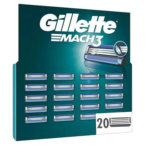 Gillette Mach3 Systemklingen 20er Ersatzklingen von Gillette