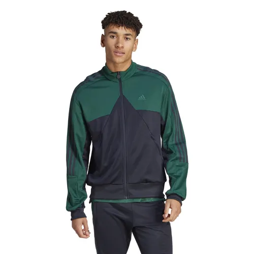 adidas Trainingsjacke Tiro Full-Zip (weich, leicht) dunkelgrün/schwarz Herren, Größe: XXL