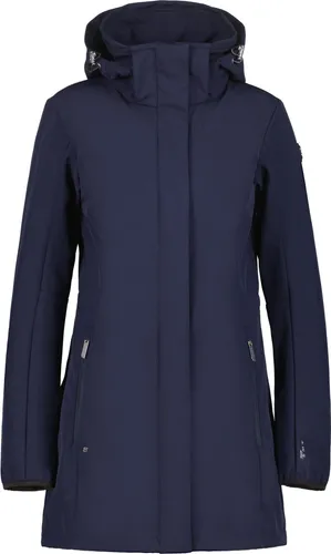 Luhta Softshelljacke Iloniemi blau L (40) - Funktionsjacke aus 98% Polyester und 2% Elasthan, wasserabweisend und ideal für Outdoor-Aktivitäten.