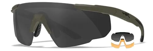 Wiley X Saber Advanced - Neue Rahmenfarbe - Sportsonnenbrillen für Herren mit anpassungsfähigem Halbrahmen, ideal für Jagd und Sport. 100% UV-Schutz und ballistische Sicherheitsnormen garantieren höchste Qualität und Sicherheit.