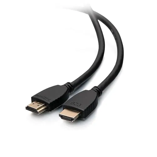 C2G 1m Hohe Geschwindigkeit HDMI mit Ethernet Kabel, Schwarz
