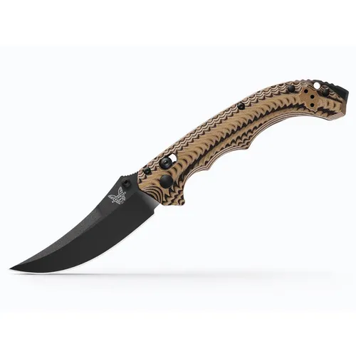 Benchmade Mini Bedlam 865BK-01 mit CPM-S90V Stahl, G-10 Griff coyote, Axis-Lock
