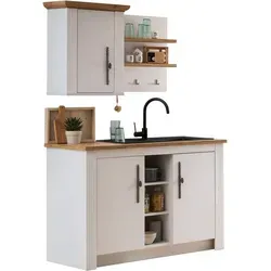 KOCHSTATION Pantryküche KS-Westminster 130 cm