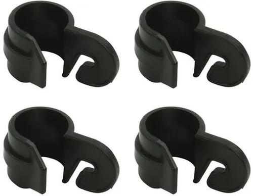 Pro Plus Innenzelthaken, schwarz, 19-22mm, 4er-Pack