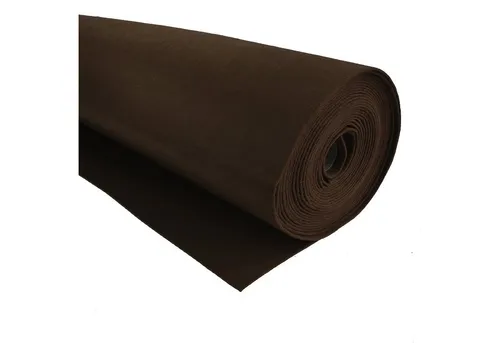 maDDma Stoff Bastelfilz 1m Meterware Filz 90cm x 1,5mm Dekofilz Taschenfilz, dunkelbraun