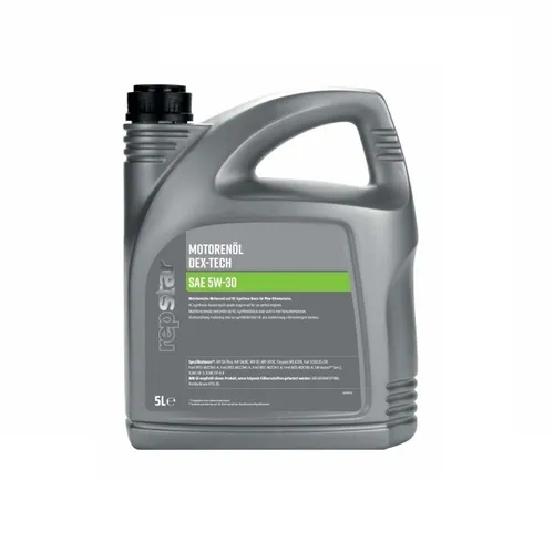 Repstar Motorenöl Dex-Tech 5W30, 5 Liter Motorenpflege Öl