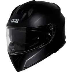 IXS iXS217 1.0 Helm, schwarz matt, XL (61/62) – Sicher und komfortabel - Hochwertiger Integralhelm aus Polycarbonat mit effektiver Belüftung und kratzfestem Visier. Integrierte Sonnenblende und waschbare Innenausstattung für hohen Tragekomfort.