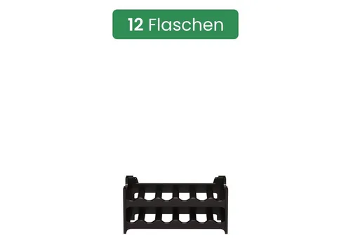 ARTECSIS Stapelbares Weinregal für 12 Flaschen - Modular erweiterbares Weinregal aus hochwertigem Kunststoff, ideal für Küche, Weinkeller oder Gastronomie. Platzsparend und ohne Montage, perfekt für jede Ecke.
