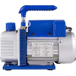 SucceBuy 3CFM 1/3HP Vakuumpumpe 1.8CFM 1 Stufe Kältetechnik Vakuumpumpe 1440RPM für R12 R22 R134a Kälteerzeugendes Medium