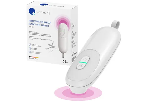 LuxmedIQ Insektenstichheiler - zur Anwendung bei Juckreiz durch Insektenstiche, 1-tlg., Lindert Juckreiz & Schwellungen, klein & handlich